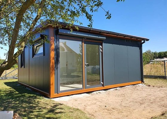 Conteneur mobile Tiny House avec deux chambres