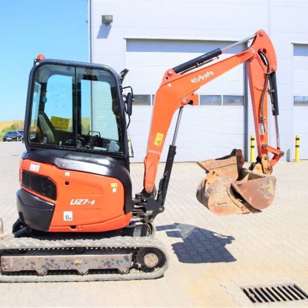Kubota U27-4 d’Occasion – Mini-Pelle Compacte et Performante