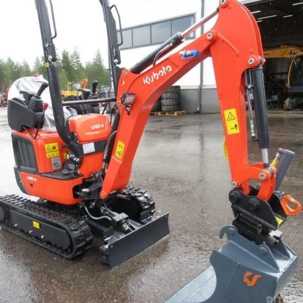 Kubota U10-5 – Mini Pelle d’Occasion 1,1T – 2022 – 10 h – Pratiquement Neuve