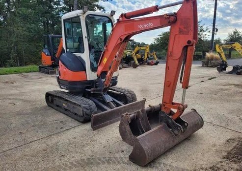 Kubota U25-3 Occasion 2010 – Mini Pelle 2,6T avec 3 Godets