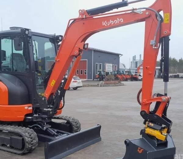 Mini Pelle Kubota U36-4 avec ROTO – Occasion 2022 – 3,6T